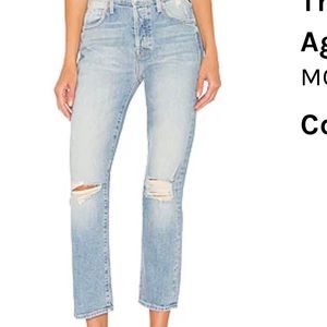 MOTHER || premium denim the scrapper ankle in color bless you again size 23